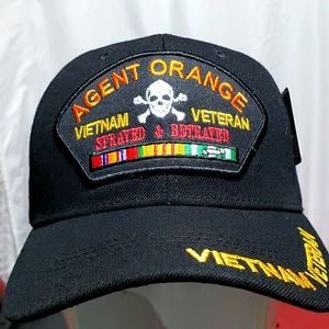 MILITARY AGENT ORANGE VIETNAM VETERAN HAT